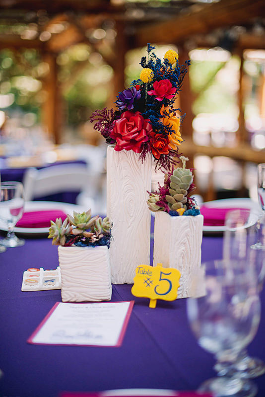 The Story Behind This Colorful Wedding is Like a Real Life Rom-Com