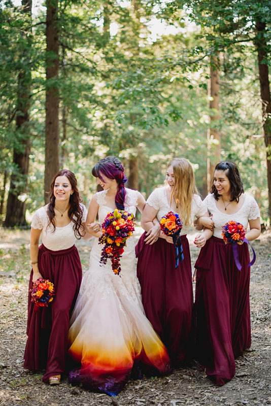 The Story Behind This Colorful Wedding is Like a Real Life Rom-Com