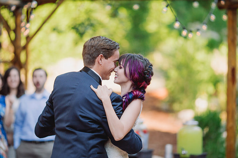 The Story Behind This Colorful Wedding is Like a Real Life Rom-Com