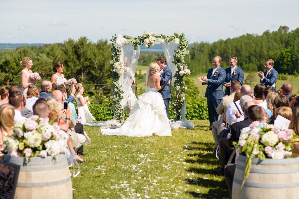 This Bride's Favorite Color is "Glitter" So You Know Her Glam Barn Wedding Was Everything