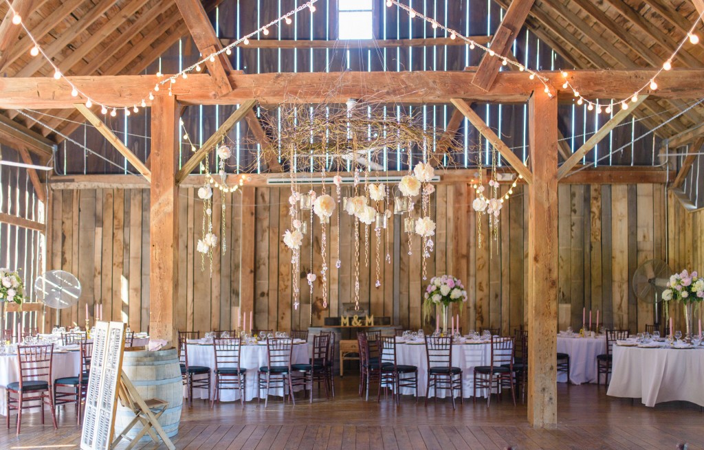 This Bride's Favorite Color is "Glitter" So You Know Her Glam Barn Wedding Was Everything