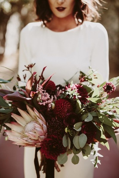 FallColorFlowers ; Stunning Statement Bouquets