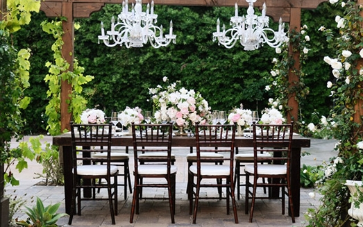 Glamorous And Elegant Backyard Wedding Loverly 4121