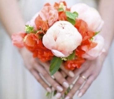 Modern Blush Pink & Red Summer Wedding Inspiration