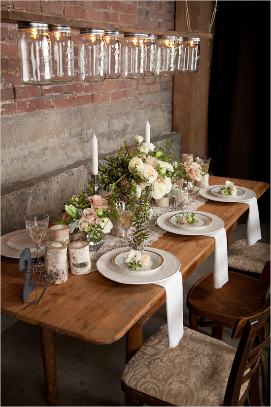 elegant rustic wedding decor