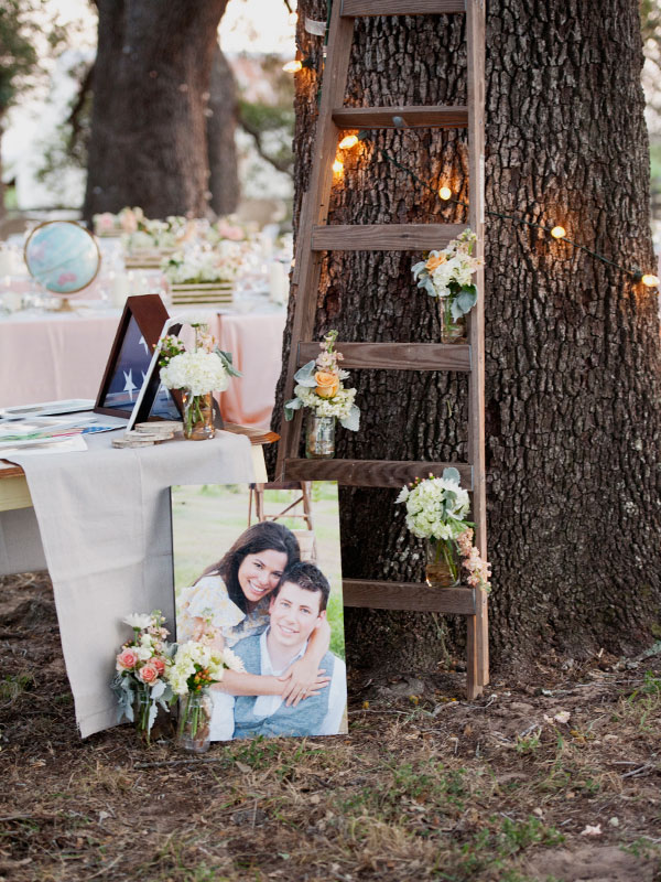 Mint Green, Peach & Orange Rustic Ranch Wedding Loverly
