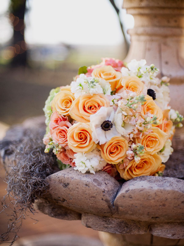 Mint Green, Peach & Orange Rustic Ranch Wedding Loverly