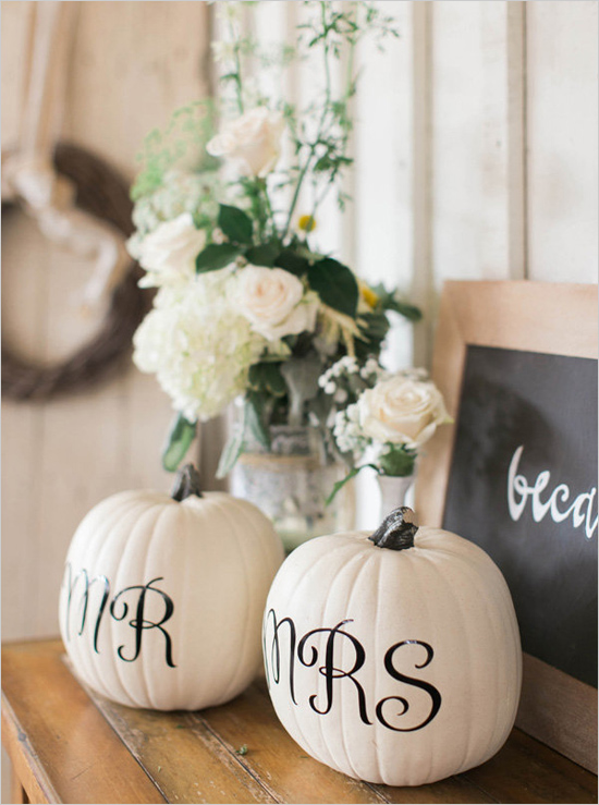 Green And White Fall Wedding Ideas Loverly