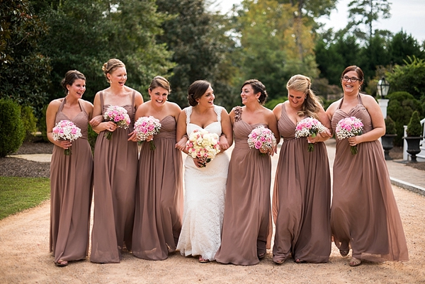 Rustic Themed Wedding Bridesmaid Dresses