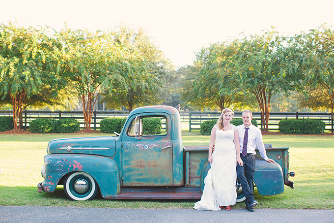 Vintage Truck Themed Plantation Wedding Loverly