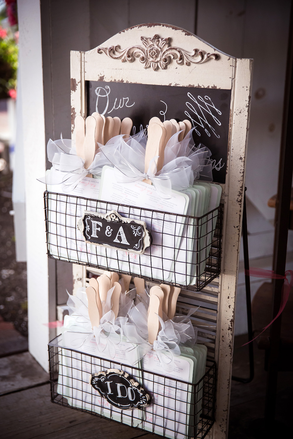 Monogrammed Wedding Details