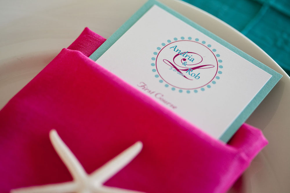 Monogrammed Wedding Details