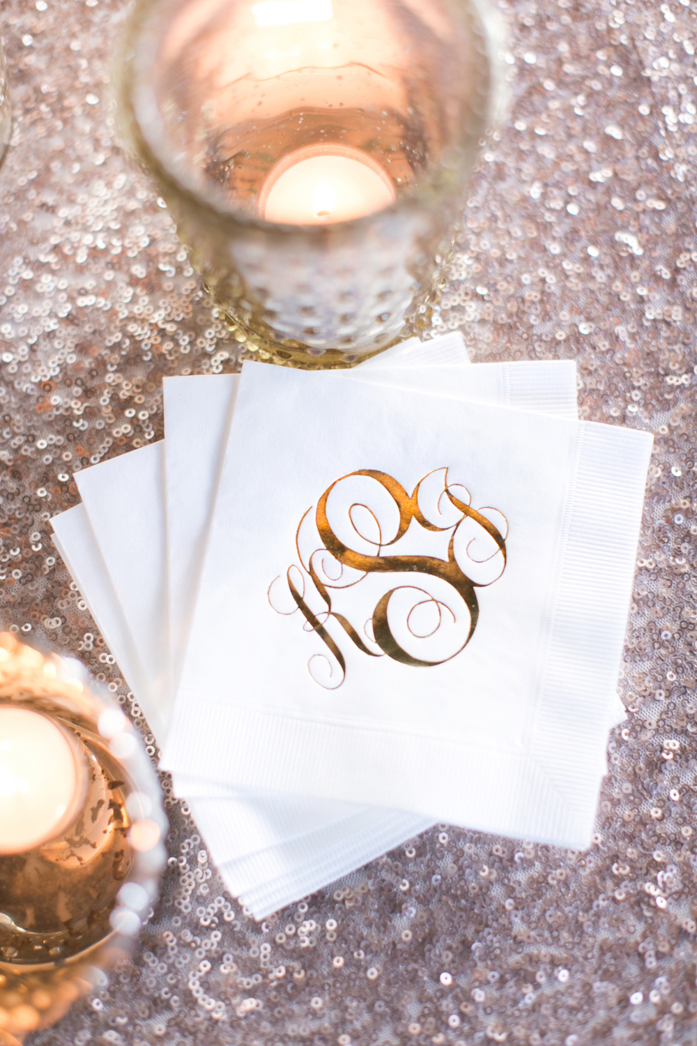 Monogramed Wedding Details