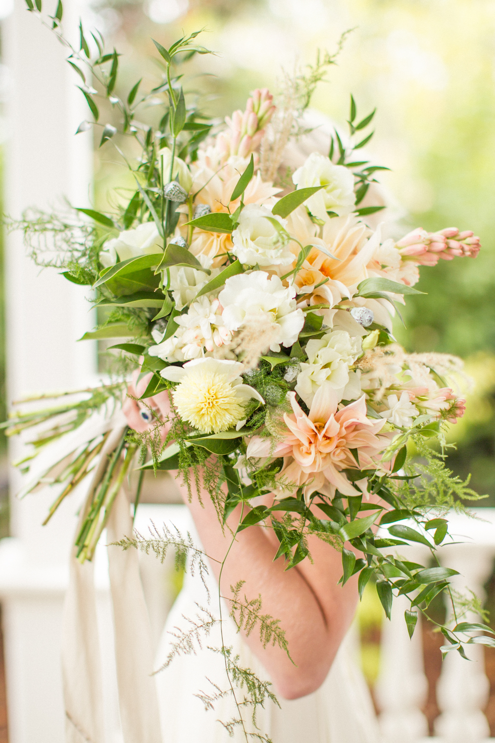 Cozy, Ethereal Wedding Inspiration at The General's Daughter, generals daughter wedding inspiration, wild and organic wedding bouquet