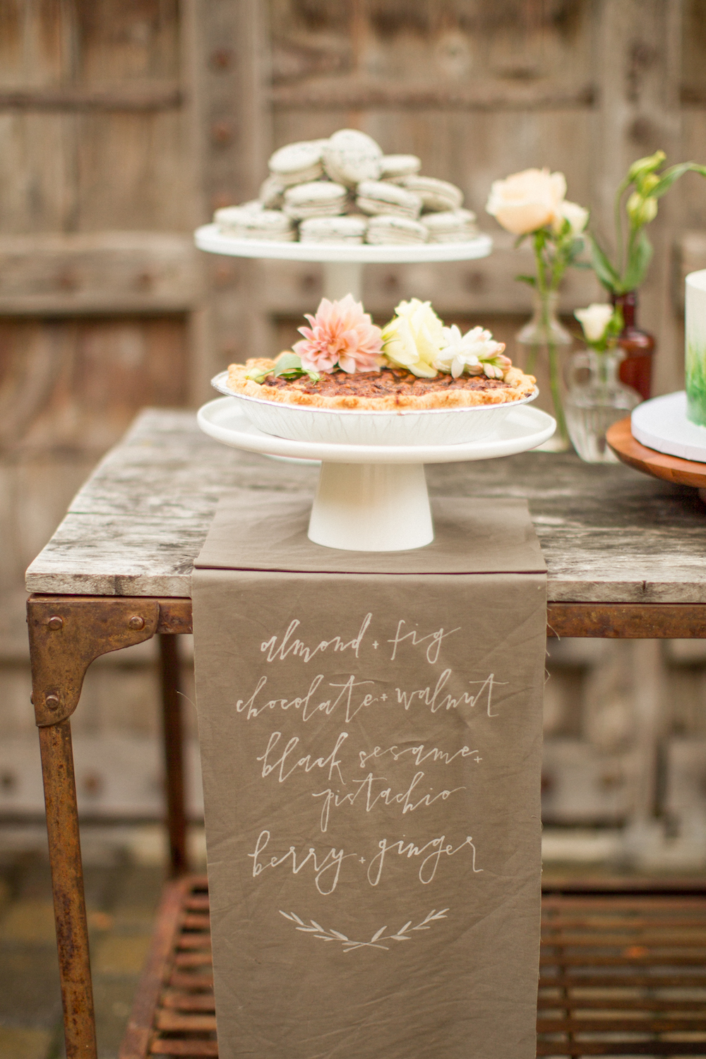 Cozy, Ethereal Wedding Inspiration at The General's Daughter, generals daughter wedding inspiration, wedding calligraphy