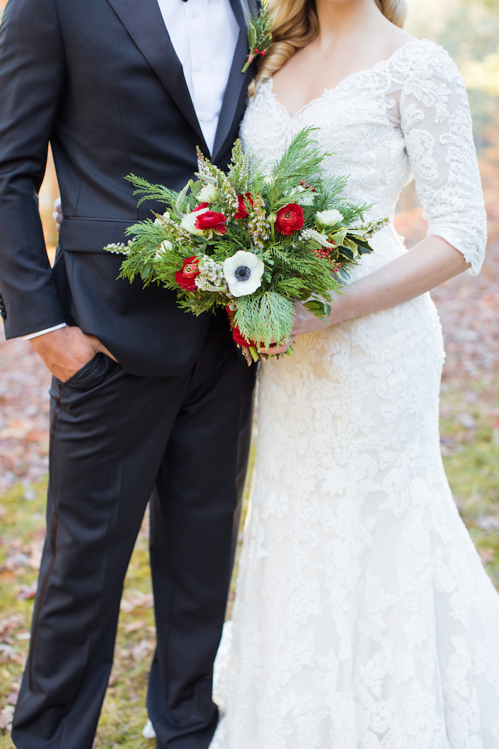 Winter Wonderland Wedding Inspo Complete With A Hot Cocoa Bar!