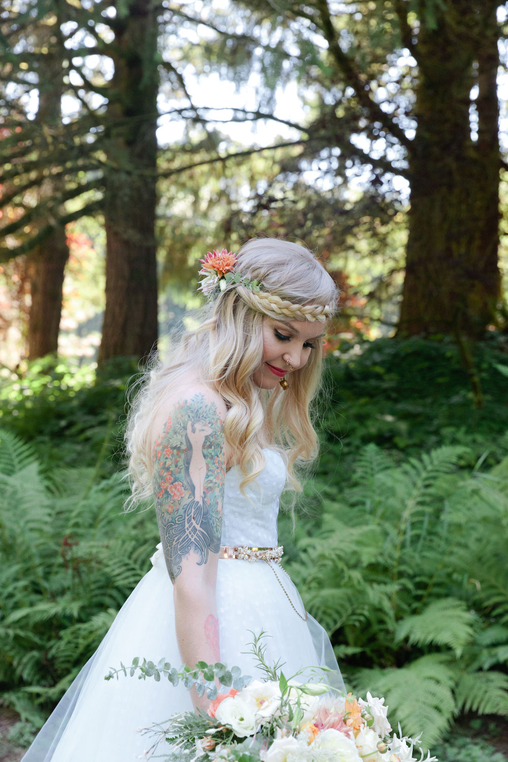 Boho Bridal Fashion Done Right, boho wedding fashion, bohemian bridal fashion, boho wedding braid