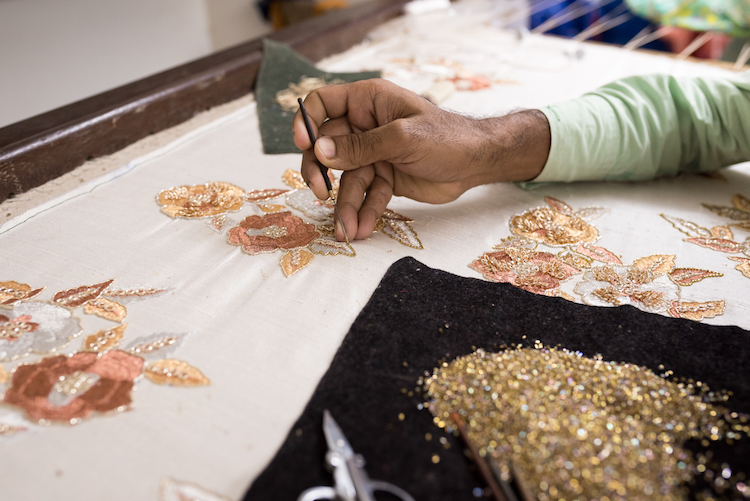 custom indian bridal wear, indian bridal wear, bridal saree, custom saree