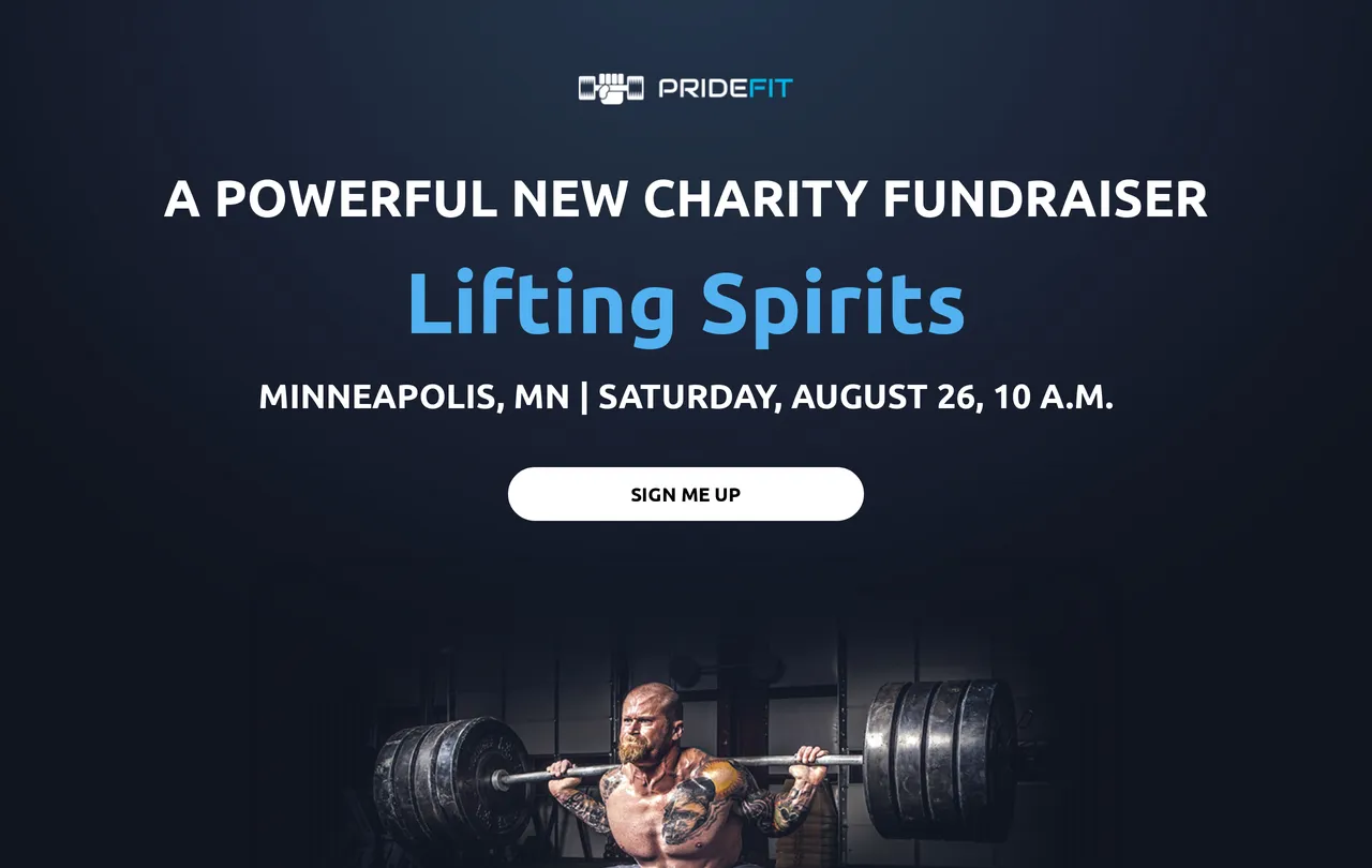 Fitness Event Page