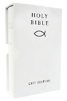 Book Cover for HOLY BIBLE: King James Version (KJV) White Pocket Gift Edition by Collins KJV Bibles