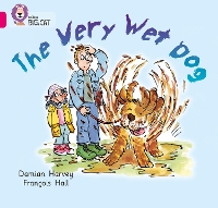 Book Cover for The Very Wet Dog by Damian Harvey