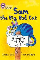 Book Cover for Sam and the Big Bad Cat by Sheila Bird