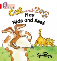 Book Cover for Cat and Dog Play Hide and Seek by Shoo Rayner