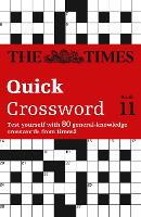 Book Cover for The Times Quick Crossword Book 11 by The Times Mind Games