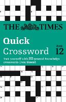 Book Cover for The Times Quick Crossword Book 12 by The Times Mind Games