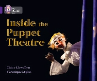 Book Cover for Inside the Puppet Theatre by Claire Llewellyn, Véronique Leplat