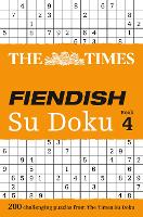 Book Cover for The Times Fiendish Su Doku Book 4 by The Times Mind Games