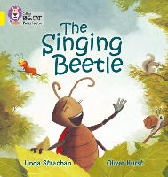 Book Cover for The Singing Beetle by Linda Strachan