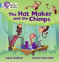 Book Cover for The Hat Maker and the Chimps by Adam Guillain