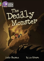 Book Cover for The Deadly Monster by Linda Chapman