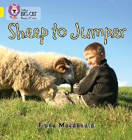 Book Cover for Sheep to Jumper by Fiona Macdonald