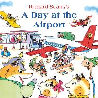 Book Cover for A Day at the Airport by Richard Scarry