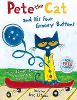 Book Cover for Pete the Cat and His Four Groovy Buttons by Eric Litwin