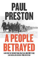 Book Cover for A People Betrayed by Paul Preston