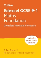 Book Cover for Edexcel GCSE 9-1 Maths Foundation All-in-One Complete Revision and Practice by Collins GCSE