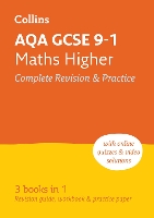 Book Cover for AQA GCSE 9-1 Maths Higher All-in-One Complete Revision and Practice by Collins GCSE