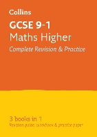 Book Cover for GCSE 9-1 Maths Higher All-in-One Complete Revision and Practice by Collins GCSE