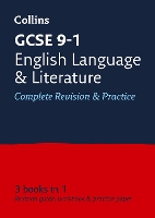 Book Cover for GCSE 9-1 English Language and English Literature All-in-One Revision and Practice by Collins GCSE