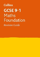 Book Cover for GCSE 9-1 Maths Foundation Revision Guide by Collins GCSE