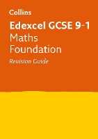 Book Cover for Edexcel GCSE 9-1 Maths Foundation Revision Guide by Collins GCSE