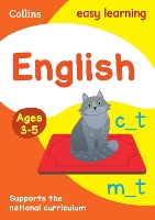 Book Cover for English Ages 3-5 by Collins Easy Learning