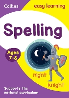 Book Cover for Spelling Ages 7-8 by Collins Easy Learning