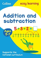 Book Cover for Addition and Subtraction Ages 5-7 by Collins Easy Learning