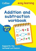 Book Cover for Addition and Subtraction Workbook Ages 5-7 by Collins Easy Learning