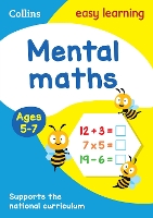Book Cover for Mental Maths Ages 5-7 by Collins Easy Learning