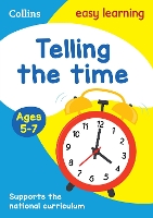 Book Cover for Telling the Time Ages 5-7: New Edition Ideal for Home Learning by Collins Easy Learning, Ian Jacques, Melissa Blackwood